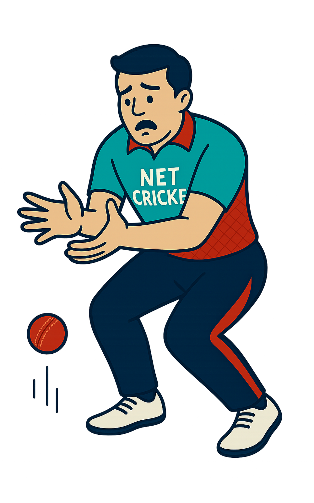 Oh no he's dropped it!